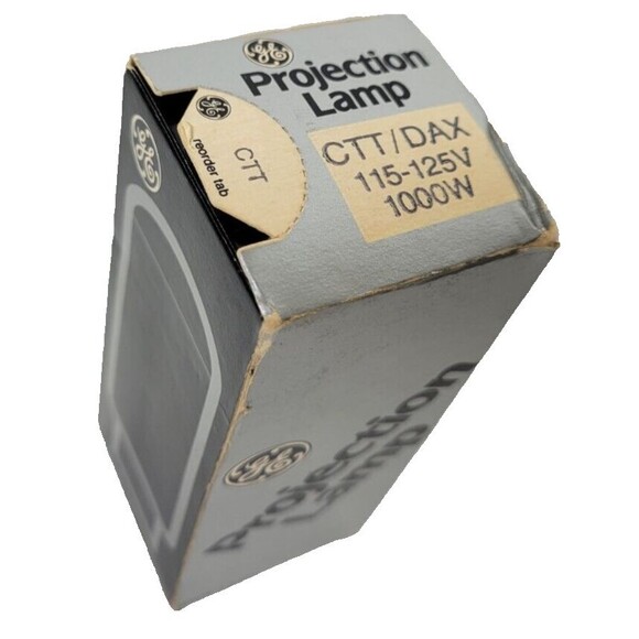 GE CTT/DAX 1000 Watt 115-125 Vol Projection Lamp 1000 General Electric NOS - Picture 3 of 7